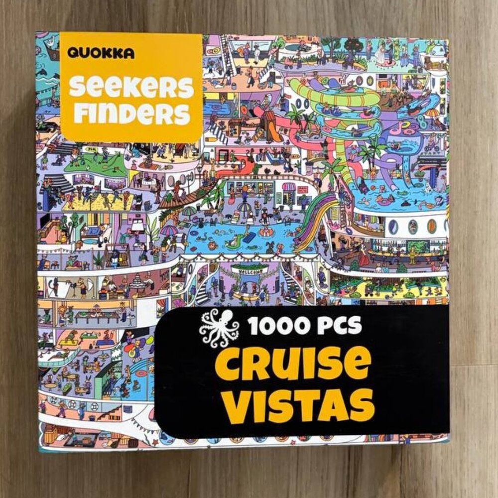 Quokka - Seekers Finders "Cruise Vistas" 1000 pc Jigsaw Puzzle